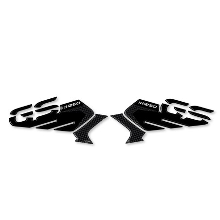 2 3D gel resina ADHESIVOS PROTECCIONES LATERALES compatible PARA BMW GS R1250 MOTO