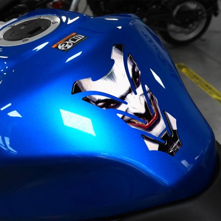 IMPERDIBILE PARASERBATOIO JOKER - BATMAN ADESIVI per SERBATOIO MOTO in RESINA 3D