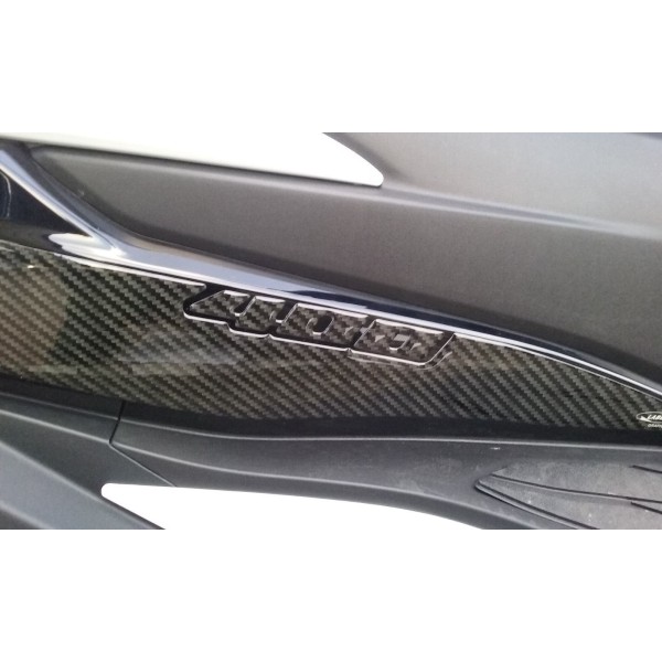 2 PROTEZIONI gel 3D PIEDI PASSEGGERO compatibili per SUZUKI BURGMAN 400 2017-2023