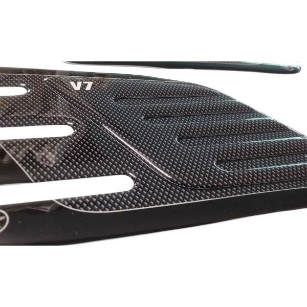 2 protections latérales de genoux compatibles 3D pour MOTO GUZZI V7 NEUF