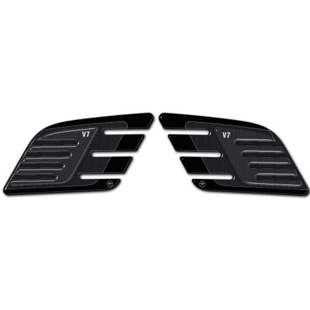 2 SIDE KNEEL PROTECTIONS 3D compatible para MOTO GUZZI V7 NUEVO