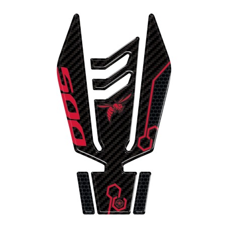 Adhesive Motorcycle Tank Protector 3D compatible with Honda Hornet 500 2024