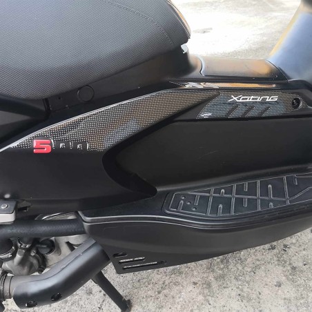 KIT BOOMERANG 3D ADHESIVES für Scooter XCITING 500 KYMCO-kompatible PROTECTIONS