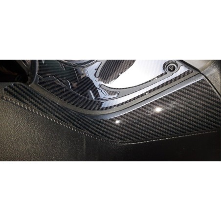 2 ADESIVI in gel 3D LATERALI PEDANA TMAX 530-560 Stickers per YAMAHA 2017-2020