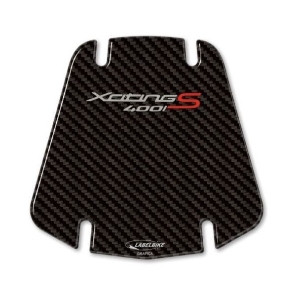 ADESIVO 3D Protezione borchia Sella compatibile per Kymco XCITING S 400i 2018-23