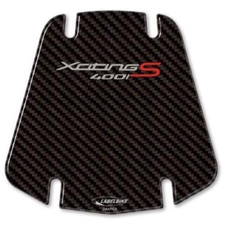 ADESIVO 3D Protezione borchia Sella compatibile per Kymco XCITING S 400i 2018-23