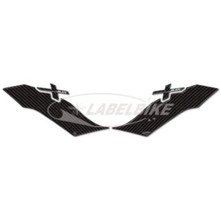 2 3D FOOT PROTECTION ADHESIVES compatible for YAMAHA XMAX 400 from 2017-2021