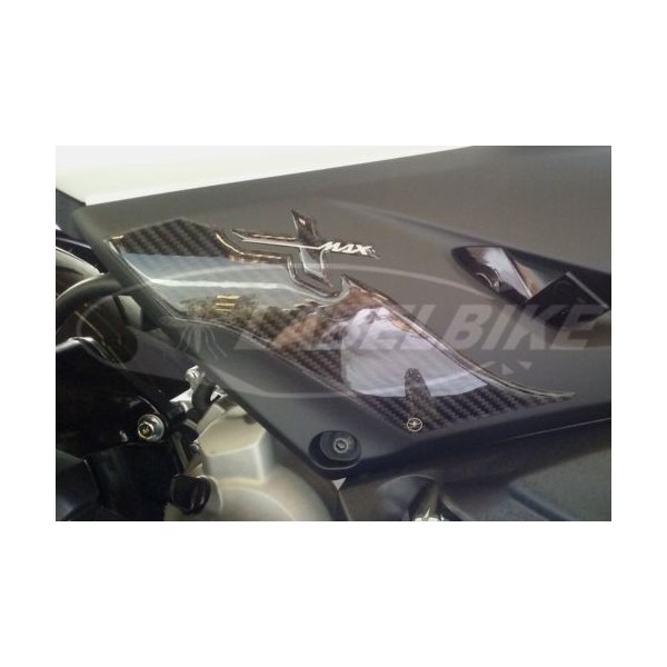 2 ADHESIVOS DE PROTECCIÓN DE PIES 3D compatibles para YAMAHA XMAX 400 de 2017-2021