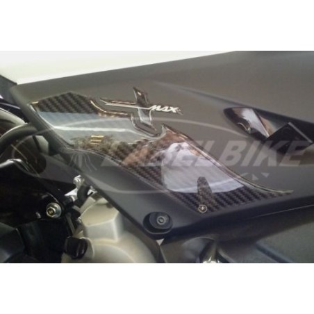 2 3D FUSSSCHUTZHALTERUNGEN kompatibel für YAMAHA XMAX 400 von 2017-2021