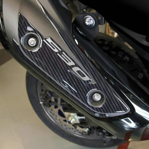 ADHESIVO 3D PROTECTION MARKETS 530 EXHAUST compatible para YAMAHA TMAX 2017-2019