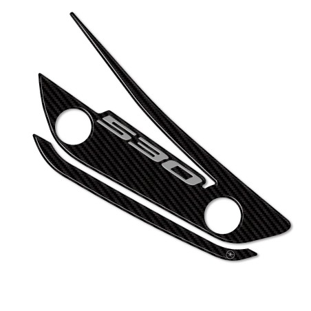 ADHESIVE 3D PROTECTION MARKETS 530 EXHAUST compatible for YAMAHA TMAX 2017-2019