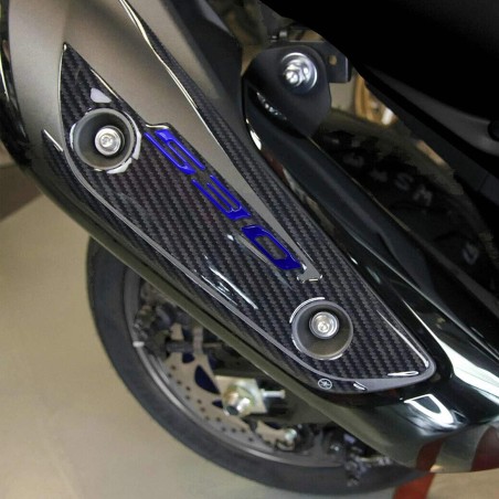 ADHESIVE 3D PROTECTION MARKETS 530 EXHAUST kompatibel für YAMAHA TMAX 2017-2019