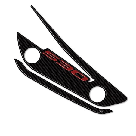 ADHESIVE 3D PROTECTION MARKETS 530 EXHAUST compatible for YAMAHA TMAX 2017-2019