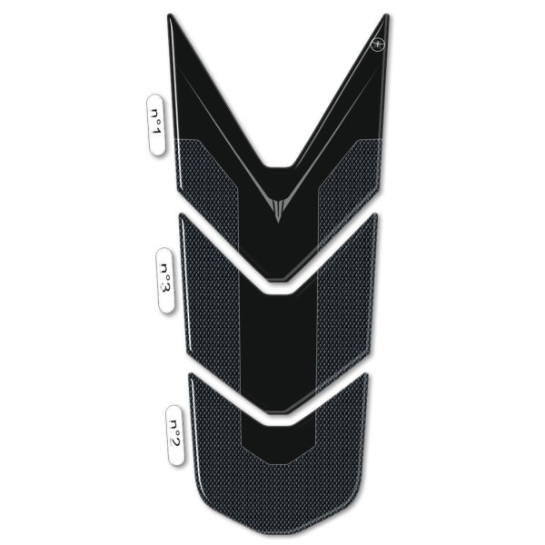 ADESIVO SOPRA SERBATOIO in RESINA 3D compatibile per MOTO YAMAHA MT-07 2018-2020