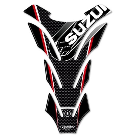 PARASERBATOIO in RESINA GEL 3D PROTEZIONE compatibile per moto SUZUKI carbon