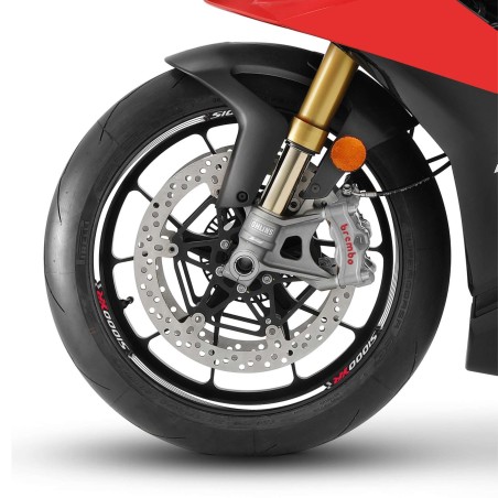 PUNTOS ADHESIVOS compatibles con las pegatinas BMW S1000 XR MOTO llantas 17' tuning