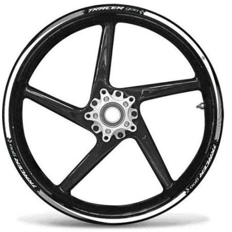STRISCE ADESIVE compatibili per MOTO YAMAHA TRACER 900 adesivi CERCHI 17' tuning