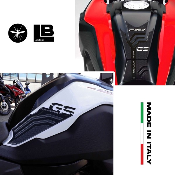 kit 3 ADHESIVES gel protections latérales compatibles pour BMW F850 GS 2018-2022 MOTO