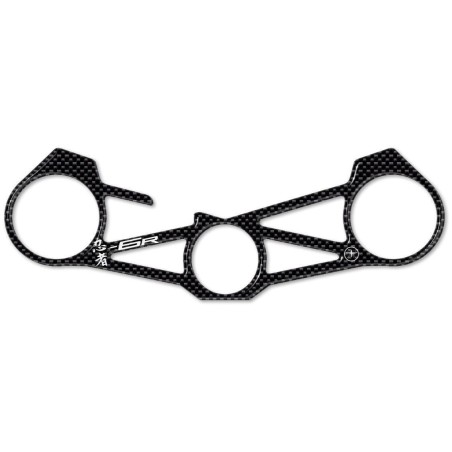 Plaque de protection de fourche en gel 3D compatible avec les motos KAWASAKI ZX-6R 2012-2016