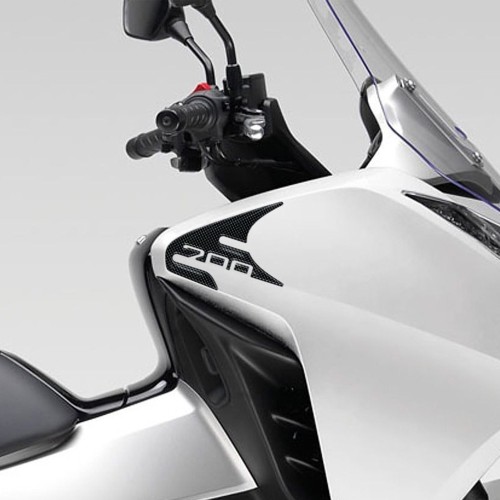 2 ADESIVI 3D RESINA PROTEZIONE SPIGOLI CARENE compatibili per HONDA INTEGRA 700