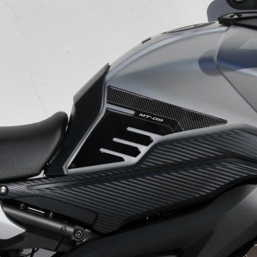 2 ADHESIVOS DE GEL PARA PROTECCIÓN LATERAL compatibles MOTO YAMAHA TRACER MT-09