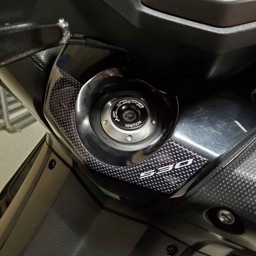 ADHESIVO 3D PROTECCIÓN llave de contacto TMAX 530 para YAMAHA T MAX 2012-2016 SCOOTER