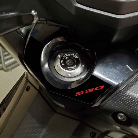 ADHESIVO 3D PROTECCIÓN llave de contacto TMAX 530 para YAMAHA T MAX 2012-2016 SCOOTER