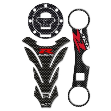 kit ADESIVI 3D PROTEZIONI GSX-R compatibili MOTO SUZUKI 750-1000 GSXR 2000-2002