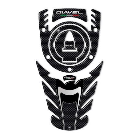 KIT 3D GEL ADHESIVES TANK PROTECTION compatible pour MOTO DUCATI DIAVEL