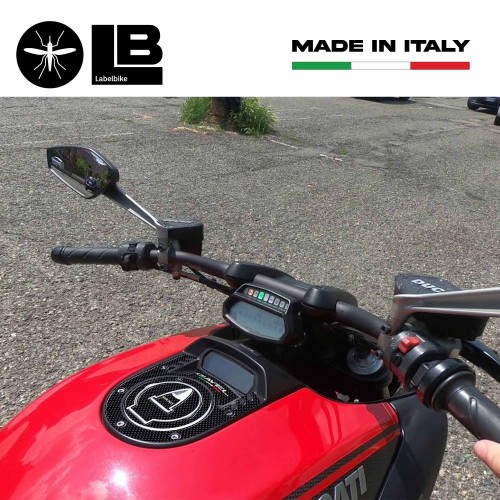 KIT ADESIVI in gel 3D PROTEZIONE SERBATOIO compatibili per MOTO DUCATI DIAVEL 2
