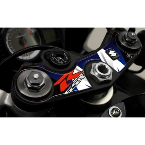ADHESIVOS DE PROTECCIÓN 3D AZUL GSX-R compatibles para motos suzuki GSXR 600-750 2006-2016 2