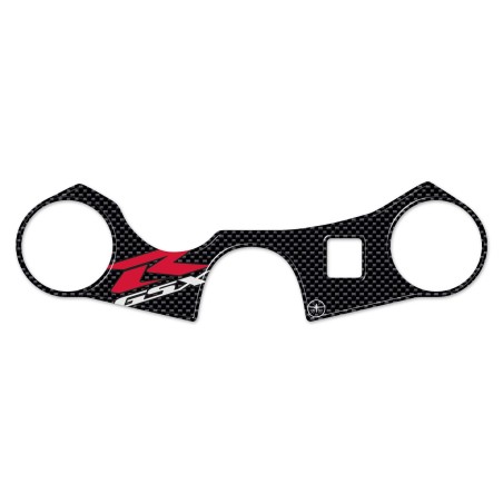 ADESIVI 3D SUZUKI GSXR PROTEZIONE PIASTRA FORCELLA STERZO x MOTO GSX-R Carbonio