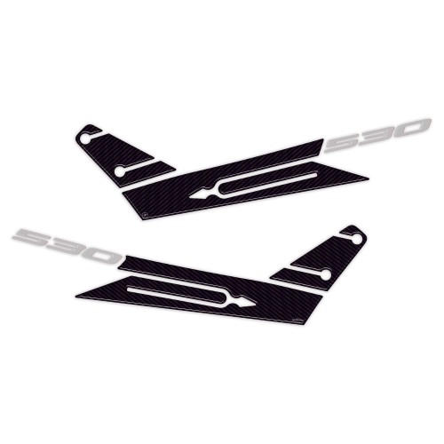 Kit ADESIVI in Gel RESINA TMAX 530 BOOMERANG compatibili per YAMAHA 2017-2019 2