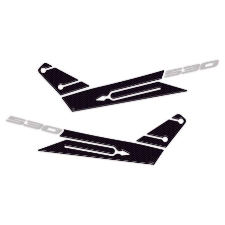 Kit ADESIVI in Gel RESINA TMAX 530 BOOMERANG compatibili per YAMAHA 2017-2019