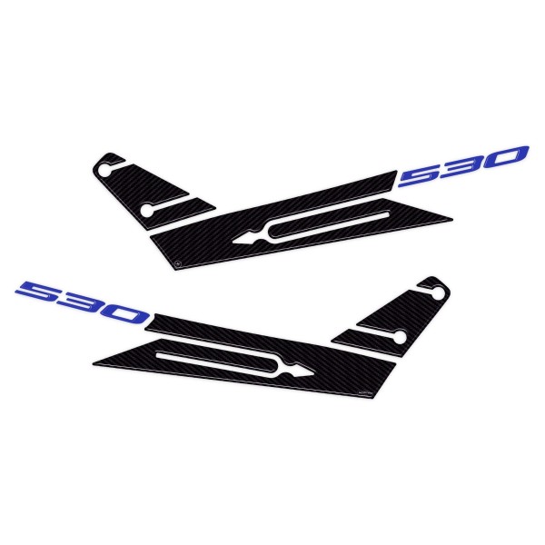 Kit ADESIVI in Gel RESINA TMAX 530 BOOMERANG compatibili per YAMAHA 2017-2019