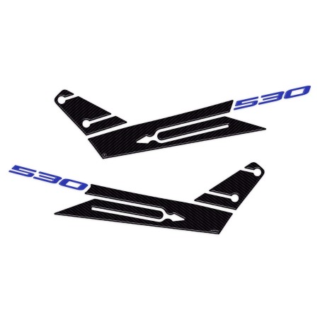 Kit ADESIVI in Gel RESINA TMAX 530 BOOMERANG compatibili per YAMAHA 2017-2019