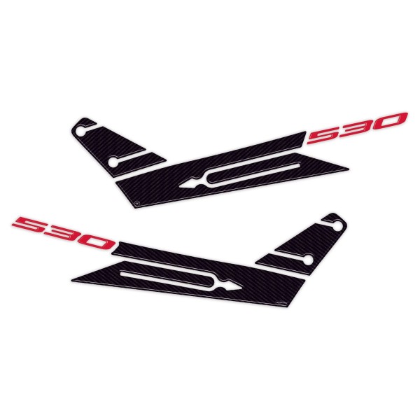 Kit ADESIVI in Gel RESINA TMAX 530 BOOMERANG compatibili per YAMAHA 2017-2019