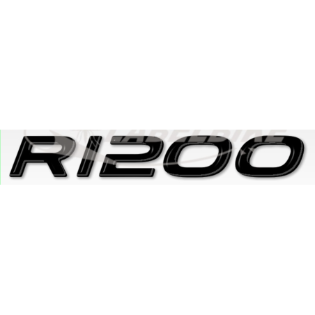 2 RESIN GEL STICKERS R1200 compatible for BMW GS MOTORCYCLE - 3D Stickers