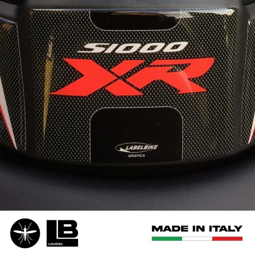 PARASERBATOIO in RESINA 3D ADESIVO SERBATOIO compatibile per MOTO BMW S1000XR 2