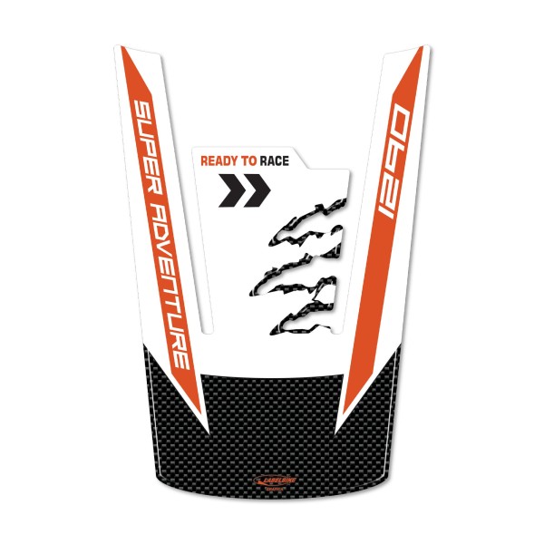 Selbstklebender Gel 3D Motorradtankschutz kompatibel mit Ktm 1290 Super Adventure S-T-R