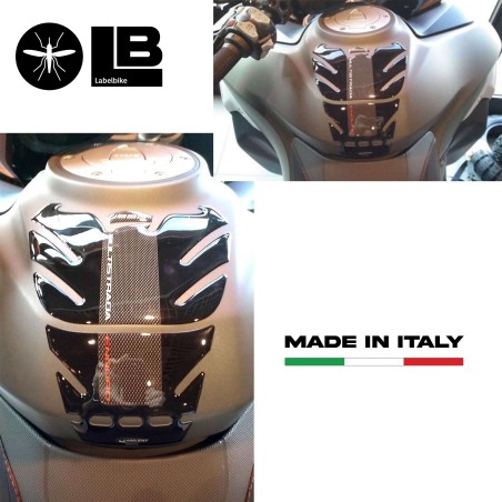 Resin Gel 3D tank protector compatible with Ducati Multistrada 1260 Enduro bikes