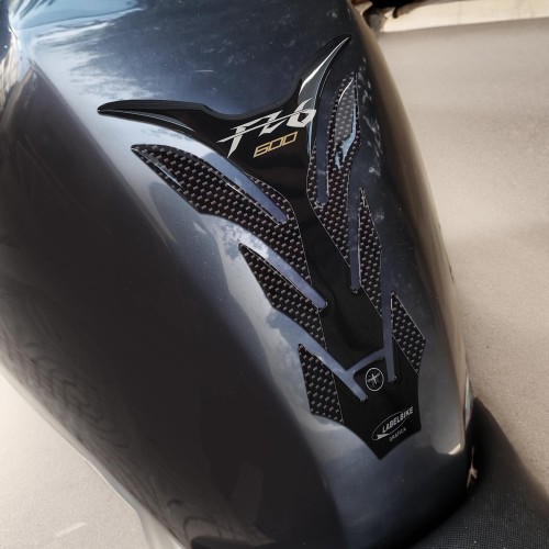 PARASERBATOIO ADESIVO SERBATOIO in RESINA GEL 3D compatibile per MOTO YAMAHA FZ6 2