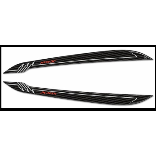 2 ADESIVI 3D PROTEZIONE MANIGLIE XMAX 300 compatibili x scooter YAMAHA X MAX 300 2