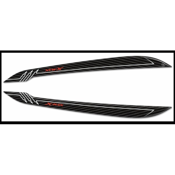 2 ADHESIVES 3D HANDLE PROTECTION XMAX 300 compatible x YAMAHA X MAX 300 scooter