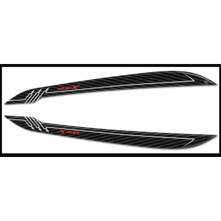 2 ADESIVI 3D PROTEZIONE MANIGLIE XMAX 300 compatibili x scooter YAMAHA X MAX 300