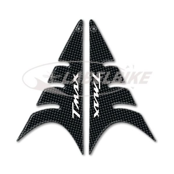 Adesivi 3D palpebre fari scooter compatibili con Yamaha Tmax 500 2008 - 2011