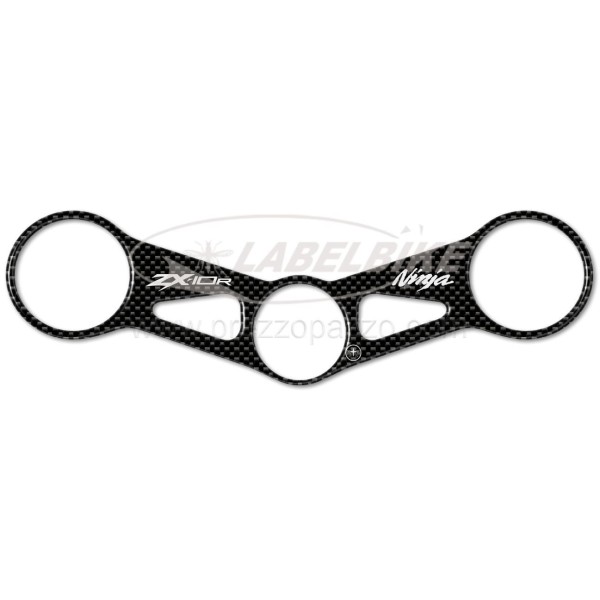 PROTEZIONE gel 3D PIASTRA FORCELLA compatibile MOTO KAWASAKI ZX-10R 2004-2005