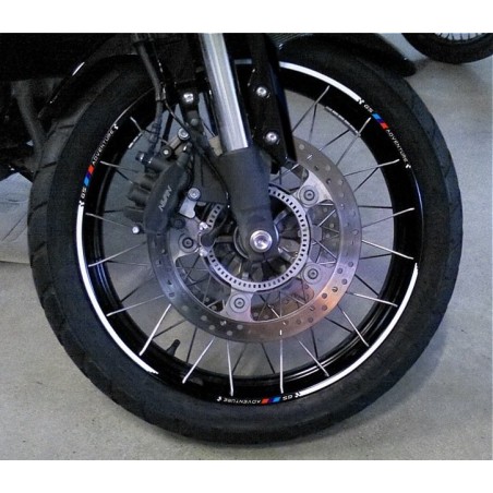 ADHESIVO LLANTAS pegatinas compatibles para BMW GS ADVENTURE MOTO 2014-2021