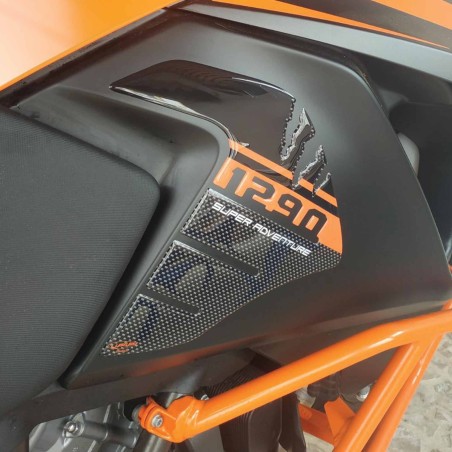 2 3D ADHESIVES SEITENSCHÜTZEN TANKSEITE kompatibel KTM 1290 SUPER ADVENTURE