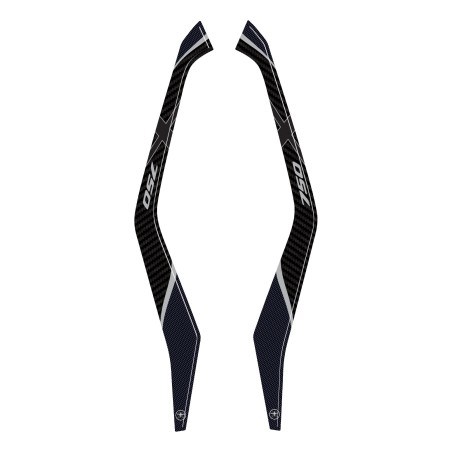 Adesivi 3D Protezioni Maniglie con Bauletto compatibili con Honda X-Adv 2021-25